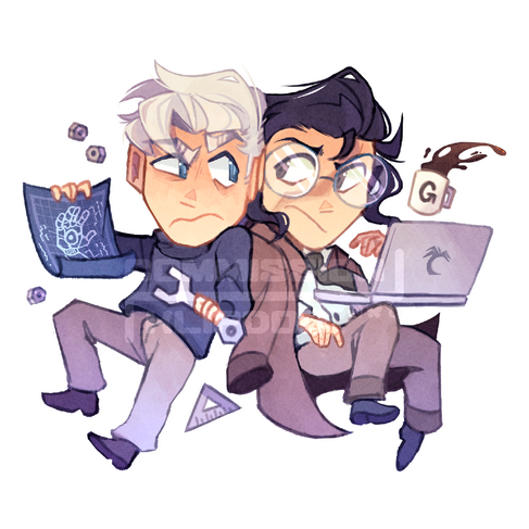TWO CHARACTERS ($75)